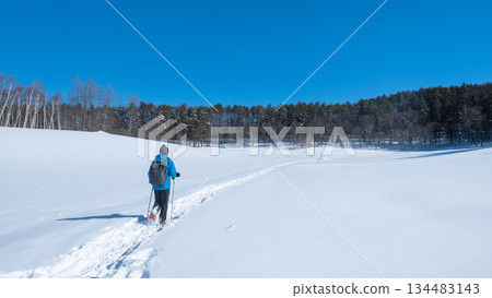 Nakayama Plateau Snow Trekking 134483143