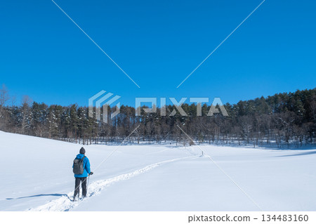 Nakayama Plateau Snow Trekking 134483160