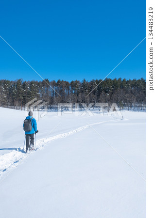 Nakayama Plateau Snow Trekking Nakayama Plateau Snow Trekking 134483219