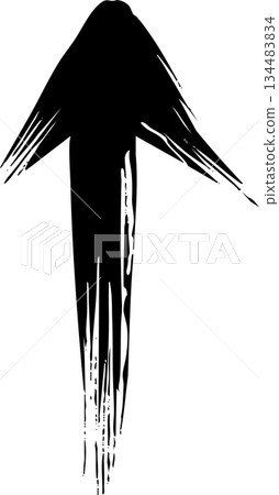 Arrow brush character 134483834
