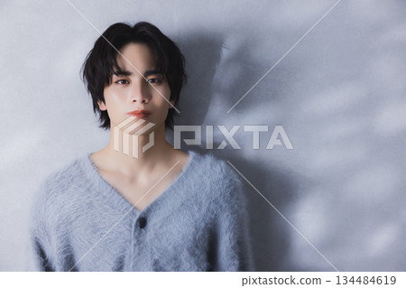 Young men's portrait Young men's portrait 134484619