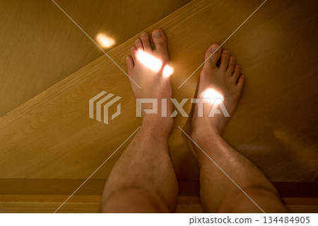 樓梯 腳步 步驟 134484905