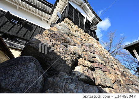 [National Treasure] Inuyama Castle's turret and stone walls (Inuyama City, Aichi Prefecture) 134485047