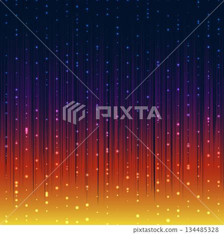 Vibrant Abstract Digital Background with Glowing Vertical Streaks, Futuristic Starfield Gradient from Navy Blue to Bright Yellow Vibrant Abstract Digital Background with Glowing Vertical Streaks, Futuristic Starfield Gradient from Navy Blue to Bright Yellow 134485328
