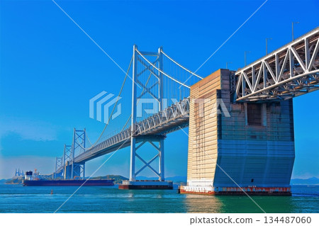 [Kagawa Prefecture] Seto Bridge seen from Seto Bridge Memorial Park 134487060