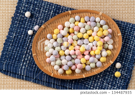 glutinous rice balls winter solstice raw colorful colorful Raw Colorful tangyuan タンユエン もち団子 glutinous rice balls winter solstice raw colorful colorful Raw Colorful tangyuan タンユエン もち団子 134487935