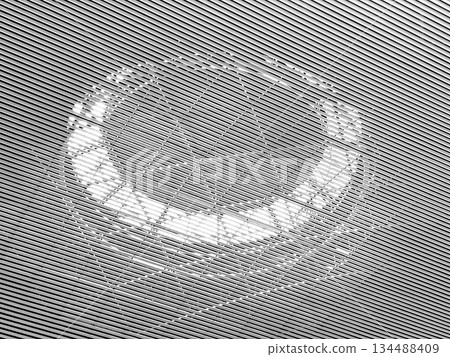 London eye reflection creating abstract geometric pattern London eye reflection creating abstract geometric pattern 134488409