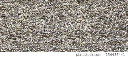 Pebbledash wall texture showing natural aggregate stones Pebbledash wall texture showing natural aggregate stones 134488441