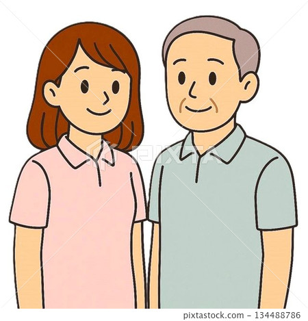 男人和女人的插圖 男人和女人的插圖 134488786