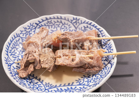 Hot Oden Beef Tendon 134489183