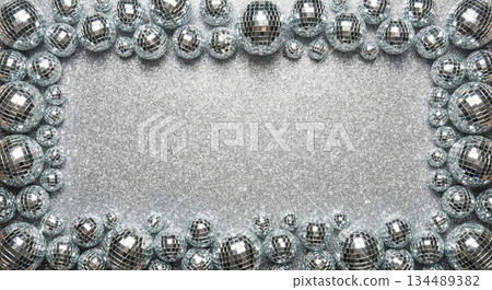 Disco Ball Frame for Events 134489382