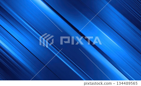 “AI圖像”藍色發光背景材料 134489565