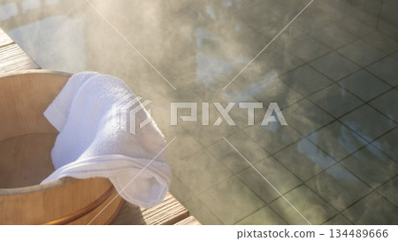 溫暖的溫泉圖片：夏威夷溫泉 134489666