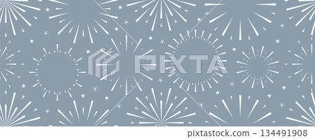 seamless firework background celebration banner vector illustration seamless firework background celebration banner vector illustration 134491908