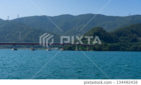 通往島嶼的海上橋樑 134492416