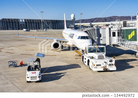 大阪機場（伊丹機場）－停放的飛機，大阪府豐中市 134492972