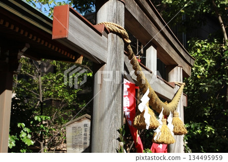 Iitomi Inari Shrine, located within the grounds of Tokyo Daijingu Shrine 134495959