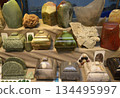 Handmade caskets made of semi-precious natural stones - chrysopal prase opal chrysoprase jasper nephritis 134495997