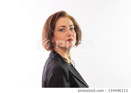 A discreet profile portrait for business positioning and professional image. A discreet profile portrait for business positioning and professional image. 134496113