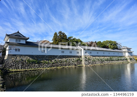 Northeast side of Sawaguchi Tamon Yagura and the central moat (Hikone Castle) Northeast side of Sawaguchi Tamon Yagura and the central moat (Hikone Castle) 134496159