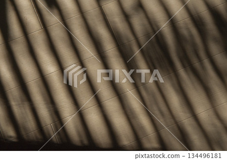Light and shadow formations on the floor Light and shadow formations on the floor 134496181