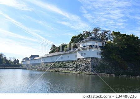 澤口多門塔和護城河(彥根城) 澤口多門塔和護城河(彥根城) 134496236