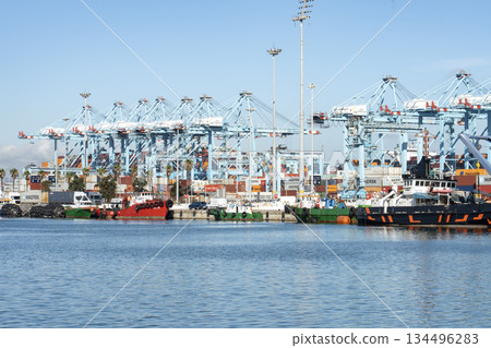 Maritime Infrastructure at Port of Algeciras Maritime Infrastructure at Port of Algeciras 134496283