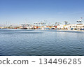 Ships, Cranes and docks at Algeciras Harbour Ships, Cranes and docks at Algeciras Harbour 134496285