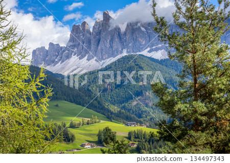 St. Magdalena Santa Maddalena Dolomites, Italy 134497343