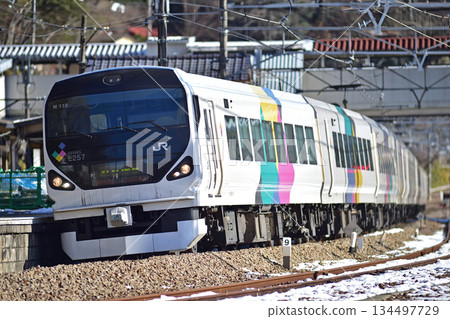 Chuo Line Uenohara JR East E257 series M-110 formation (Matsumoto) Azusa Kaiji 134497729