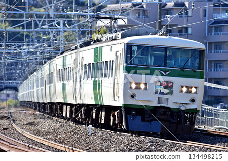東海道本線真鶴JR東185系列C5隊形（大宮）大鳥子 134498215