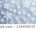 Snowflakes seamless background 134499535