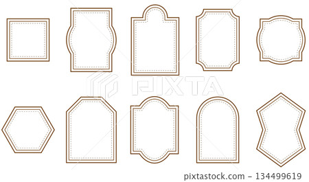 Stitch-like frame material 134499619