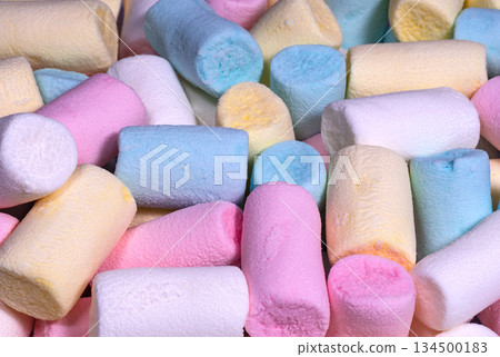 Colorful marshmallows candy Colorful marshmallows candy 134500183
