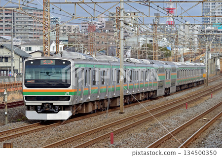 東海道本線相模貨運 JR東日本 E231系 1000系 K-15(小津) 東海道本線相模貨運 JR東日本 E231系 1000系 K-15(小津) 134500350