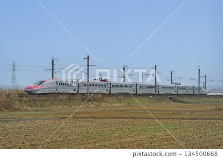 奧羽本線 四谷和田 JR東日本 E6系列（秋季）小町 134500668