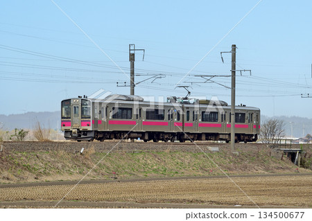 Ou Main Line, Yotsugoya-Wada, JR East, 701 series, No. 0, N22 train (Akita) 134500677