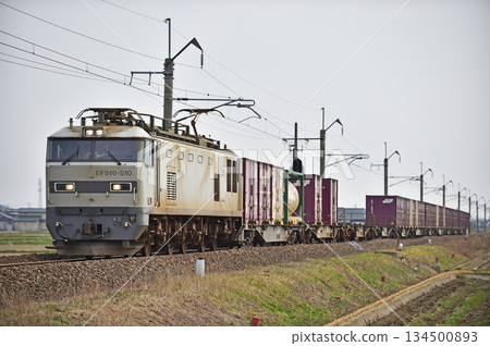 大久保本線、大久保宇後飯塚、JR貨運、EF510-510（富山） 134500893