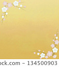 White plum blossom background 134500903