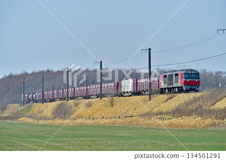 關所線 南千歲追分 JR Freight DF200-63(五稜郭) 關所線 南千歲追分 JR Freight DF200-63(五稜郭) 134501291