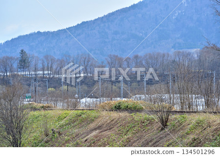 Sekisho Line, Yubari Branch Line, Numanosawa-Minamishimizusawa, JR Hokkaido, Yubari Line 134501296