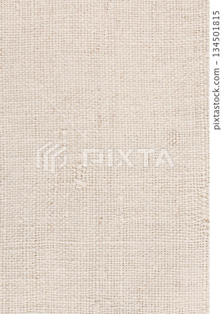 Natural beige linen fabric texture background Natural beige linen fabric texture background 134501815