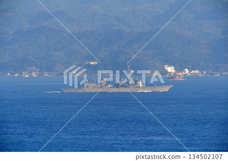 Japan Maritime Self-Defense Force Uraga Channel Murasame DD-101 134502107