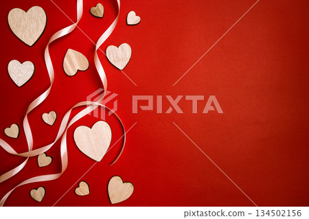 Valentines Day festive Background 134502156