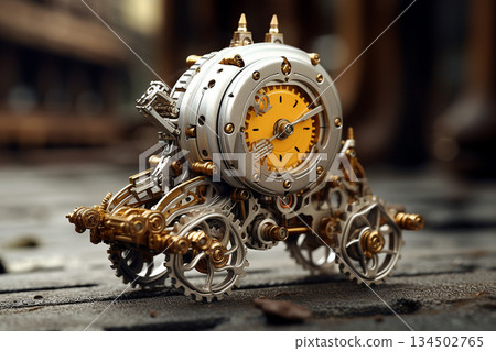 Steampunk Clockwork Contraption 134502765