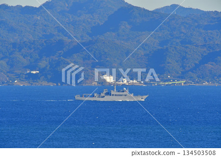 Japan Maritime Self-Defense Force Uraga Channel Shonan AGS-5106 Oceanographic Research Vessel Japan Maritime Self-Defense Force Uraga Channel Shonan AGS-5106 Oceanographic Research Vessel 134503508