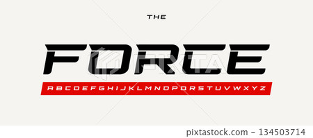 Speed Race Font Logo Alphabet Car Moto Racing Letter Set Modern Typography, Dynamic Typographic Design for Title Text, Typo Poster Headline, Type Symbol Logotype, Sharp Serif Fonts. Vector Typeface Speed Race Font Logo Alphabet Car Moto Racing Letter Set Modern Typography, Dynamic Typographic Design for Title Text, Typo Poster Headline, Type Symbol Logotype, Sharp Serif Fonts. Vector Typeface 134503714