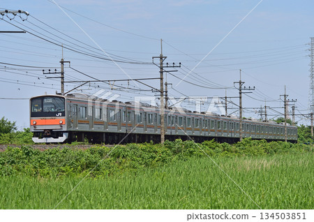 中央線 東川口 - 東浦和 JR 東日本 205 系列 M22 列車（幕張） 134503851