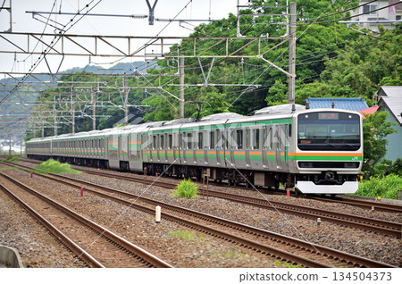東海道本線二宮國分JR東E231系列1000系列K-39編隊(國分) 東海道本線二宮國分JR東E231系列1000系列K-39編隊(國分) 134504373