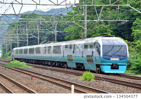 Tokaido Main Line Ninomiya-Kozu JR East 251 series RE-1 formation (Omiya) Super View Odoriko Tokaido Main Line Ninomiya-Kozu JR East 251 series RE-1 formation (Omiya) Super View Odoriko 134504377
